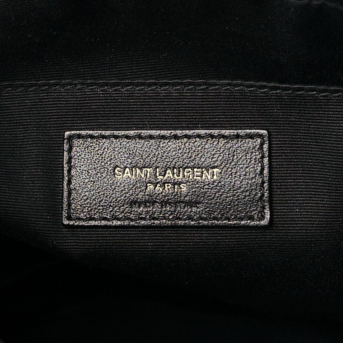 Calfskin Matelasse Monogram Lou Camera Bag Black