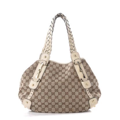 Gucci Monogram Small Pelham Shoulder Bag Off White 1 of 11