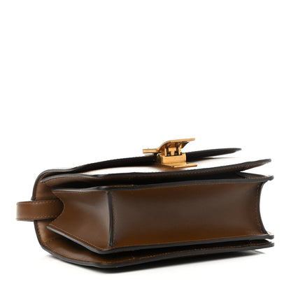 Celine Smooth Calfskin Small Classic Box Flap Bag Camel 4 of 11