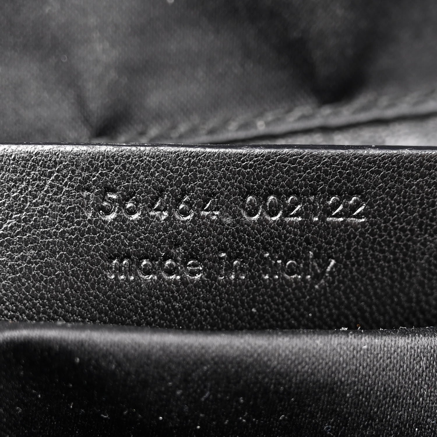 Saint Laurent Textured Patent Calfskin Large Muse Black 7 of 13