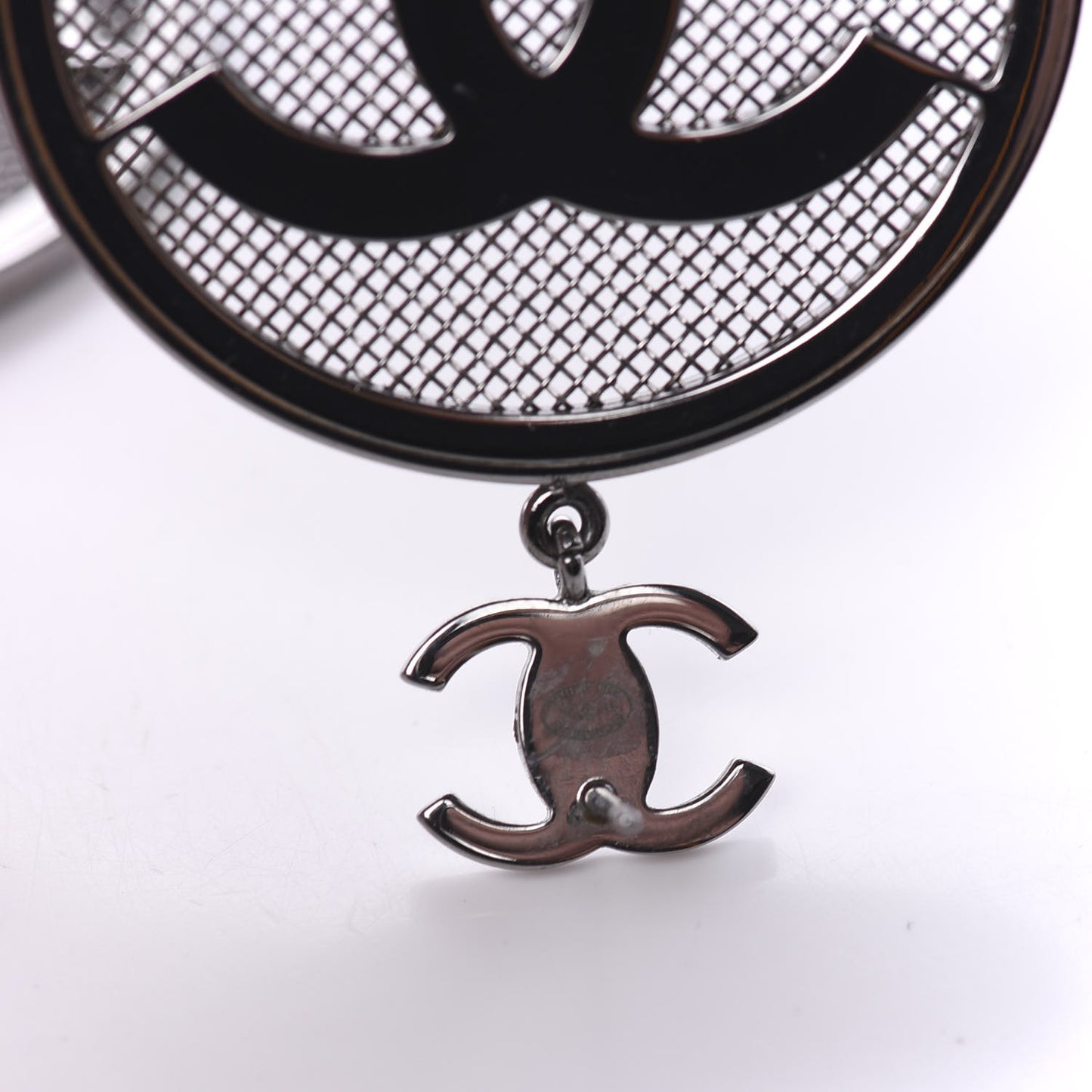 Ruthenium CC Drop Earrings