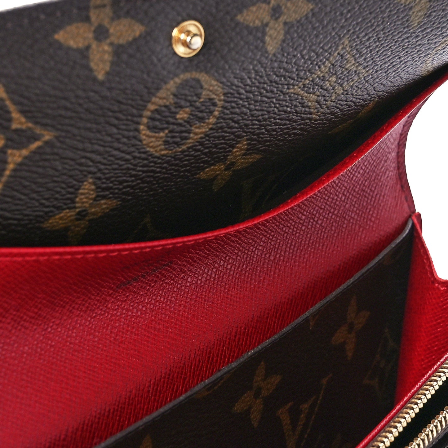 Monogram Emilie Wallet Fuchsia