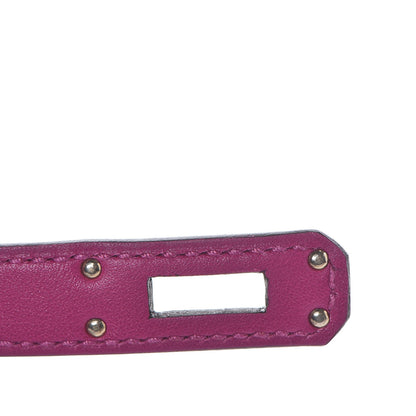 Hermes Swift Birkin 25 Rose Pourpre 27 of 35