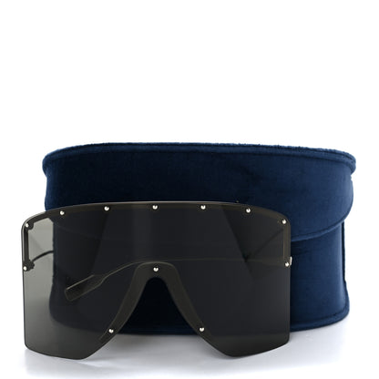 Gucci Star Studded Shield Sunglasses GG1244S in Black 8 of 8