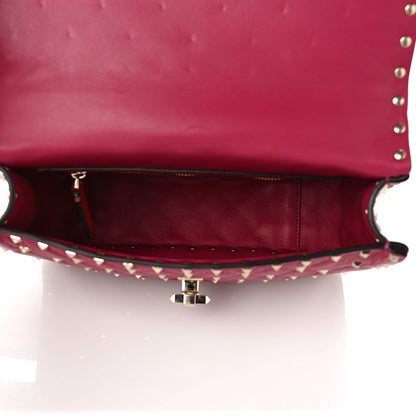 Valentino Garavani Nappa Medium Rockstud Spike Shoulder Bag Camelia 5 of 9