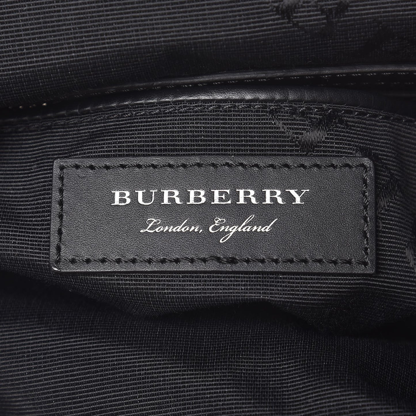 Deerskin Medium Rucksack Backpack Black
