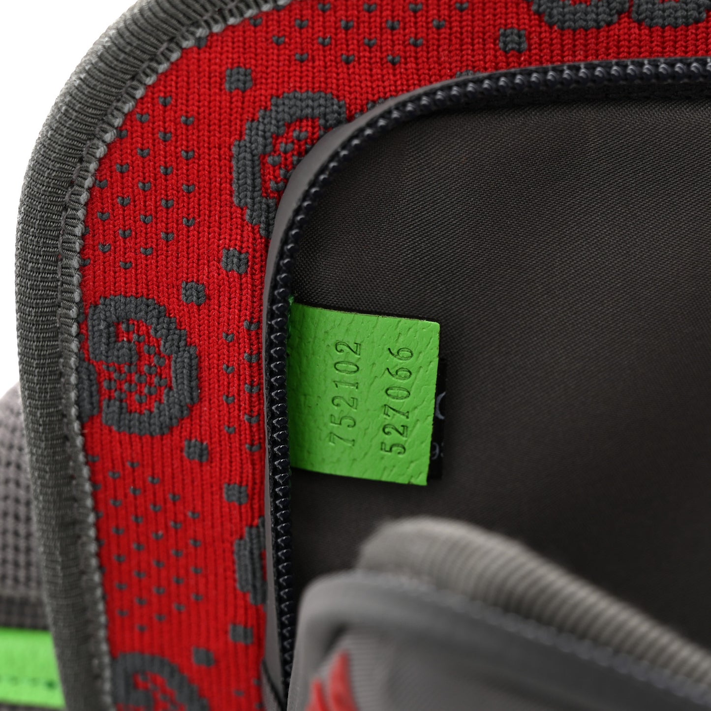 Jersey GG Monogram All Over Sporty Belt Bag Green Grey Multicolor