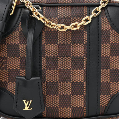 Louis Vuitton Damier Ebene Valisette Souple BB Black 7 of 9
