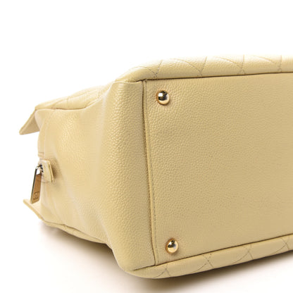 Chanel Caviar Quilted Petit Timeless Tote PTT Beige Clair 6 of 10