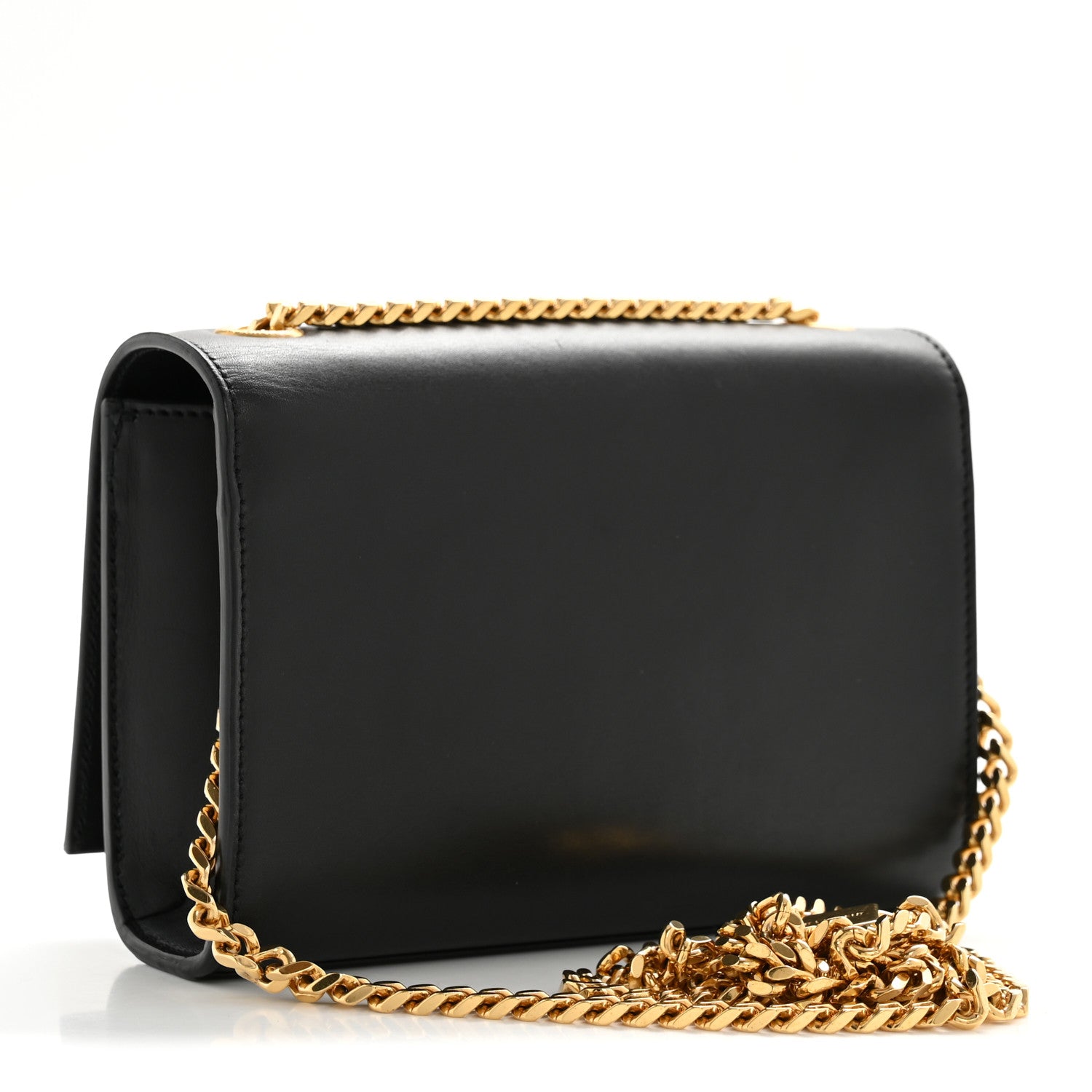 Saint Laurent Calfskin Small Classic Monogram Kate Tassel Satchel Black 3 of 15