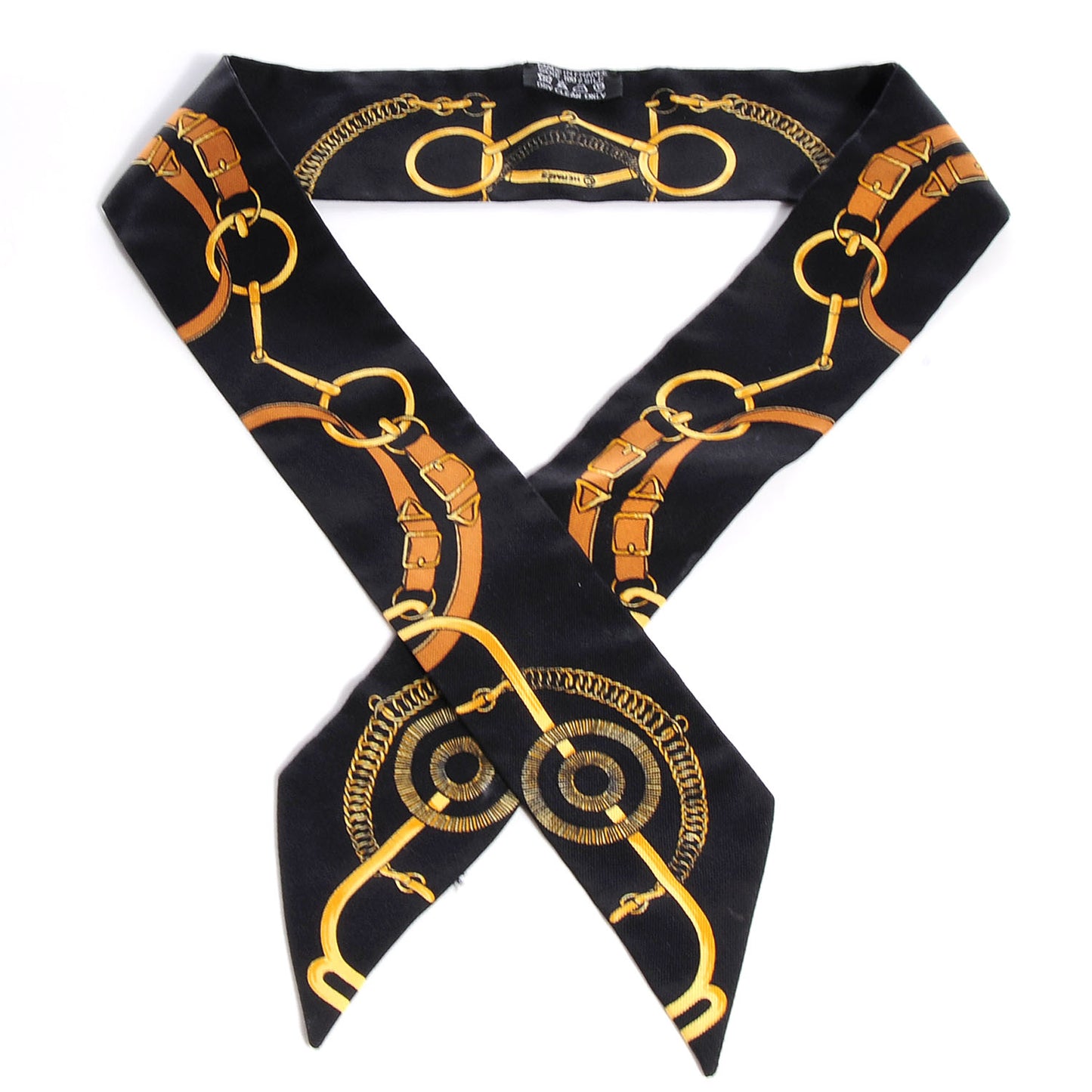 Silk Eperon D'Or Twilly Black