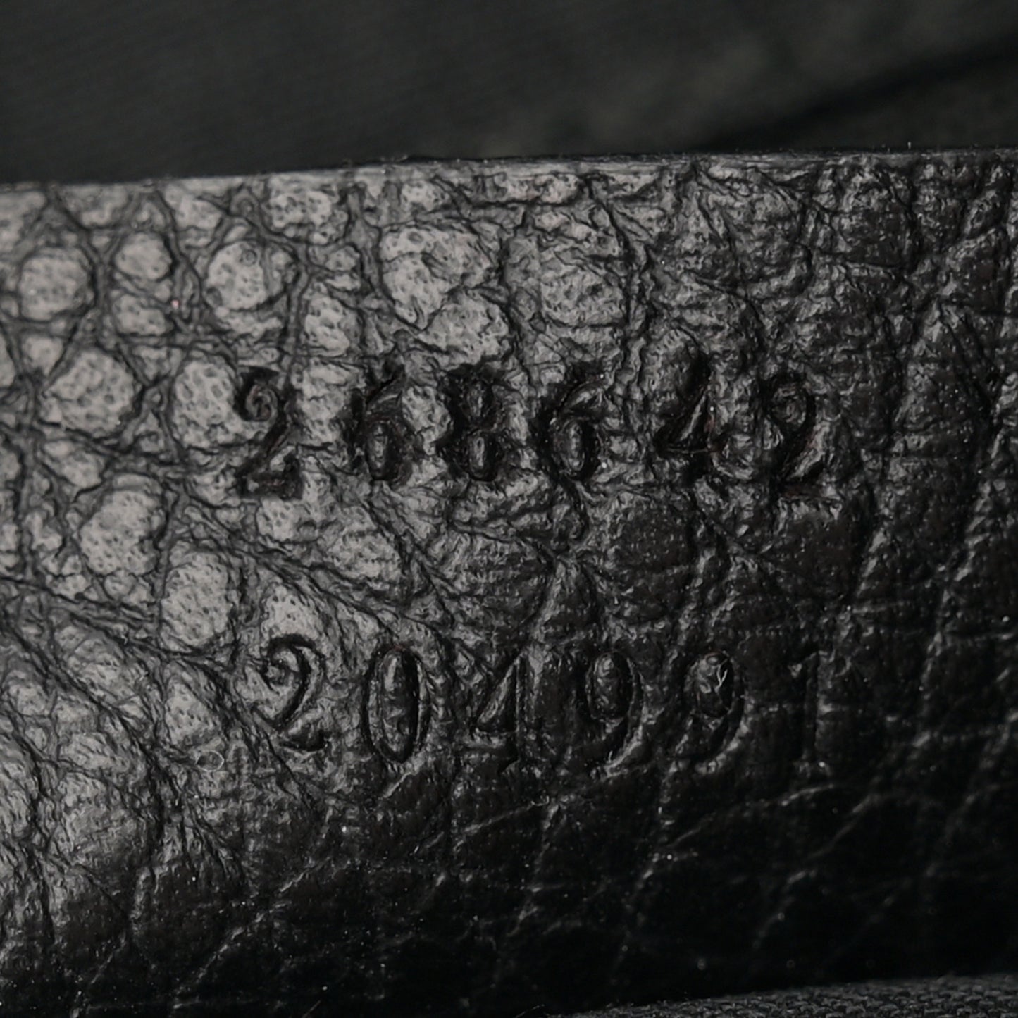 Monogram Abbey Messenger Bag Black