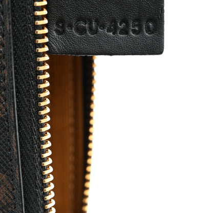 Celine Triomphe Canvas Medium Messenger Bag Black 7 of 10