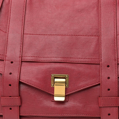 Proenza Schouler Lambskin Large PS1 Satchel Chianti 9 of 18
