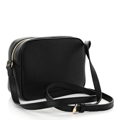 Gucci Pebbled Calfskin Small Soho Disco Bag Black 3 of 11