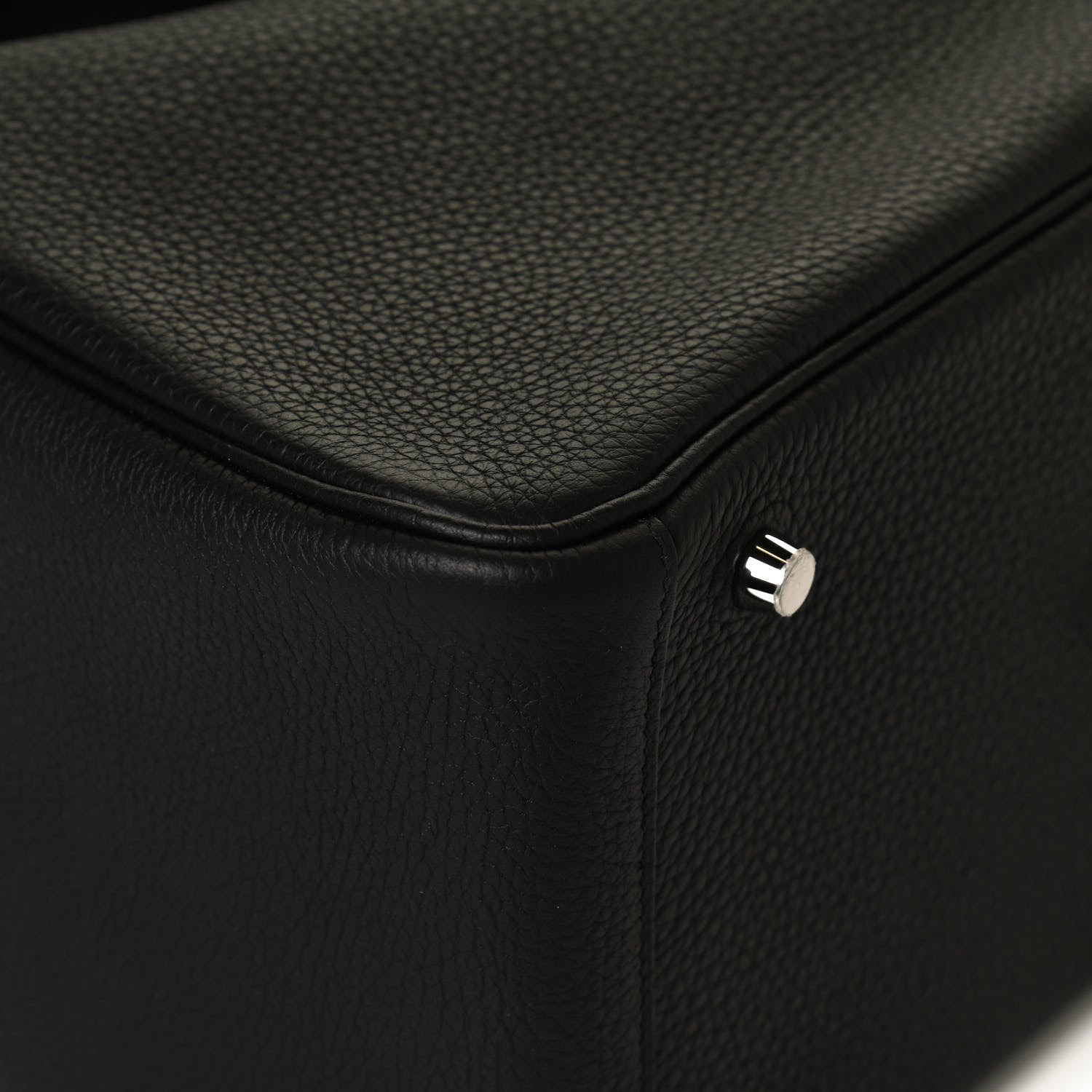 Hermes Taurillon Clemence Lindy 30 Black 10 of 12