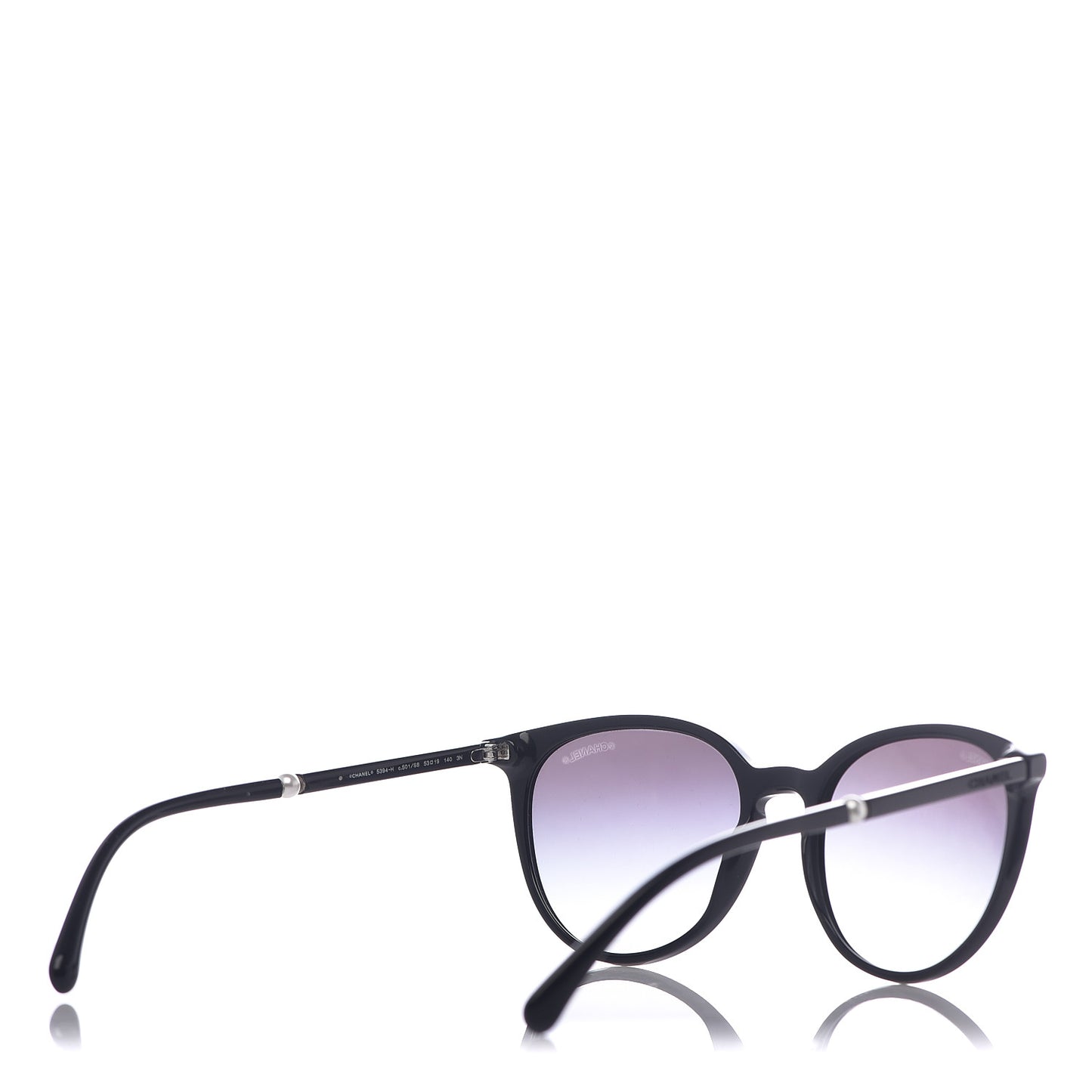 Acetate Butterfly Pearl Sunglasses 5394 Black