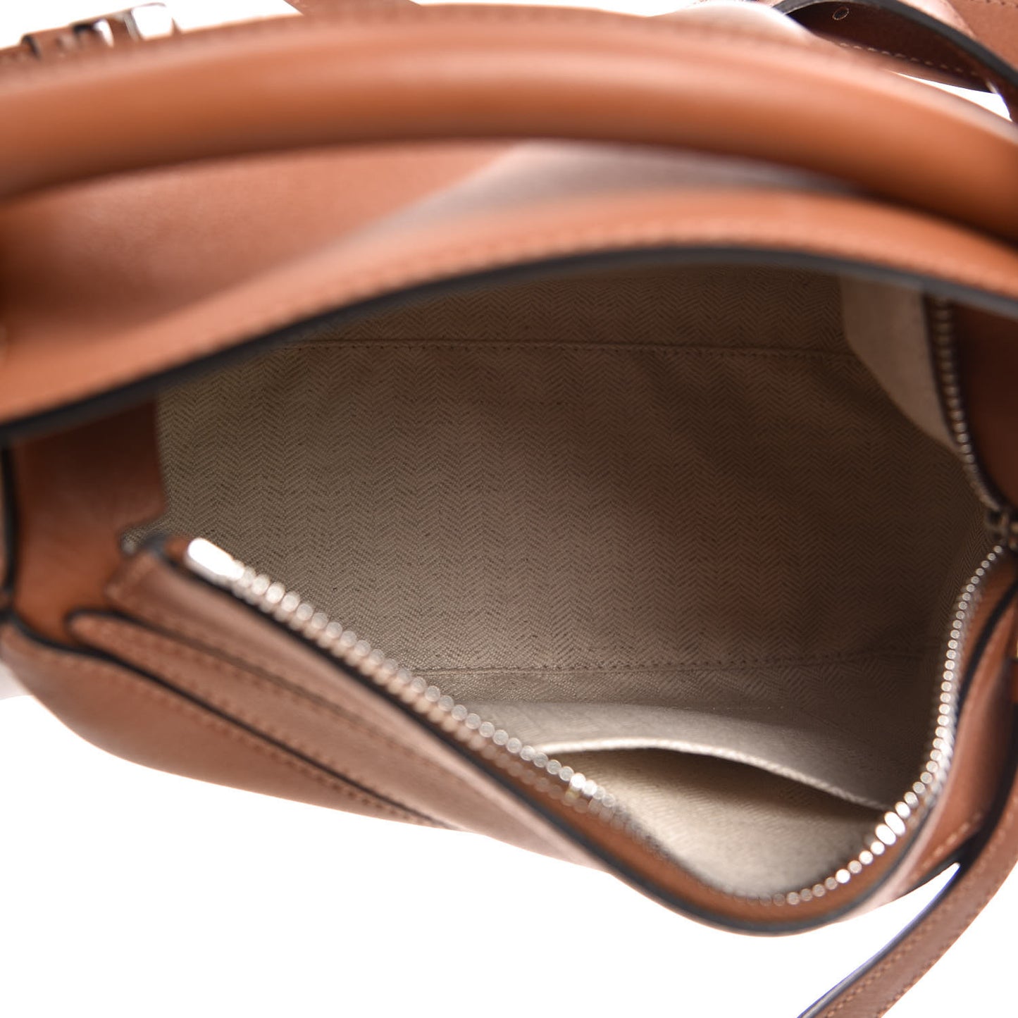 Calfskin Small Puzzle Bag Tan