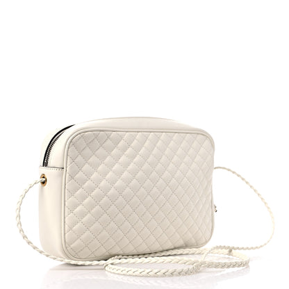 Gucci Nappa Web Trapuntata Small GG Shoulder Bag White 3 of 9