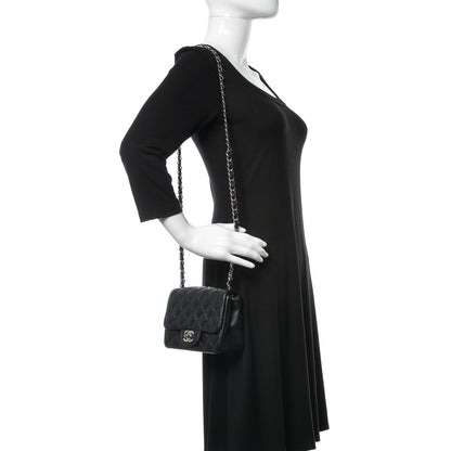 Chanel Caviar Quilted Mini Square Flap Black 2 of 10