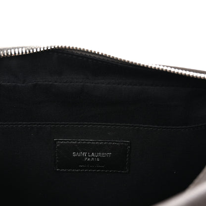 Saint Laurent Lambskin Monogram Small Lou Camera Bag Fog 6 of 9