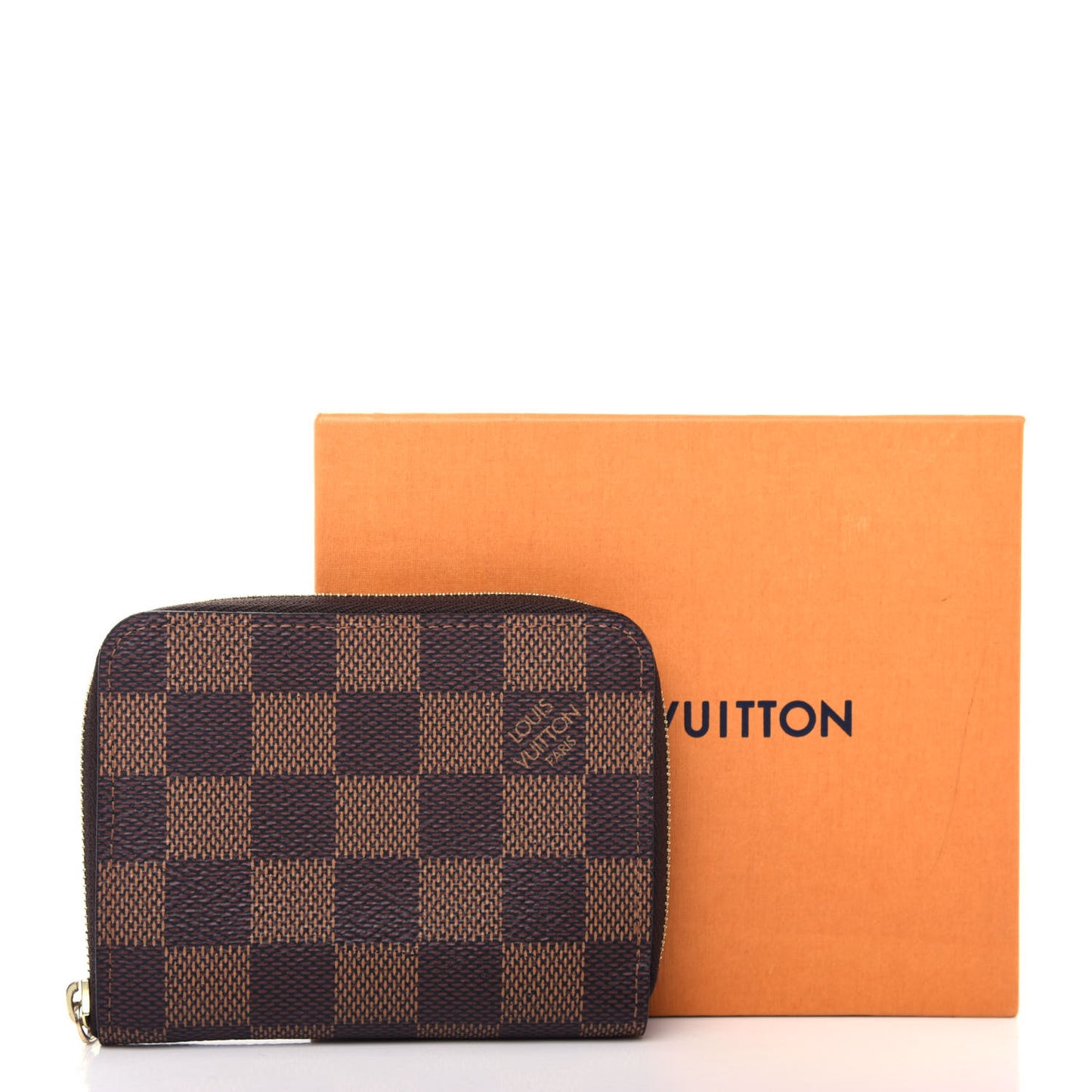 Damier Ebene Zippy Coin Purse