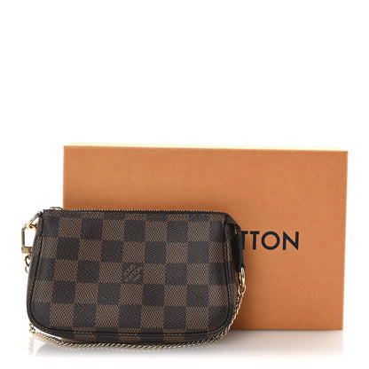 Louis Vuitton Damier Ebene Mini Pochette Accessories 8 of 8