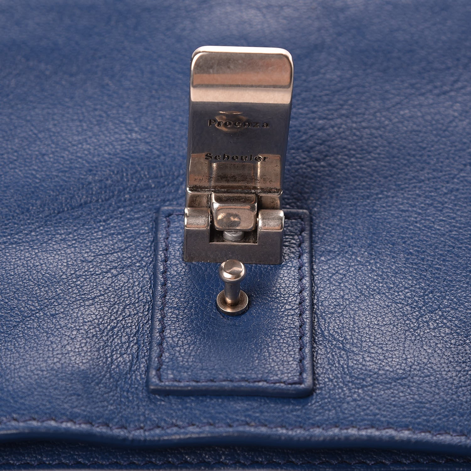 Proenza Schouler Lambskin Tiny PS1 Satchel Peacock 10 of 13