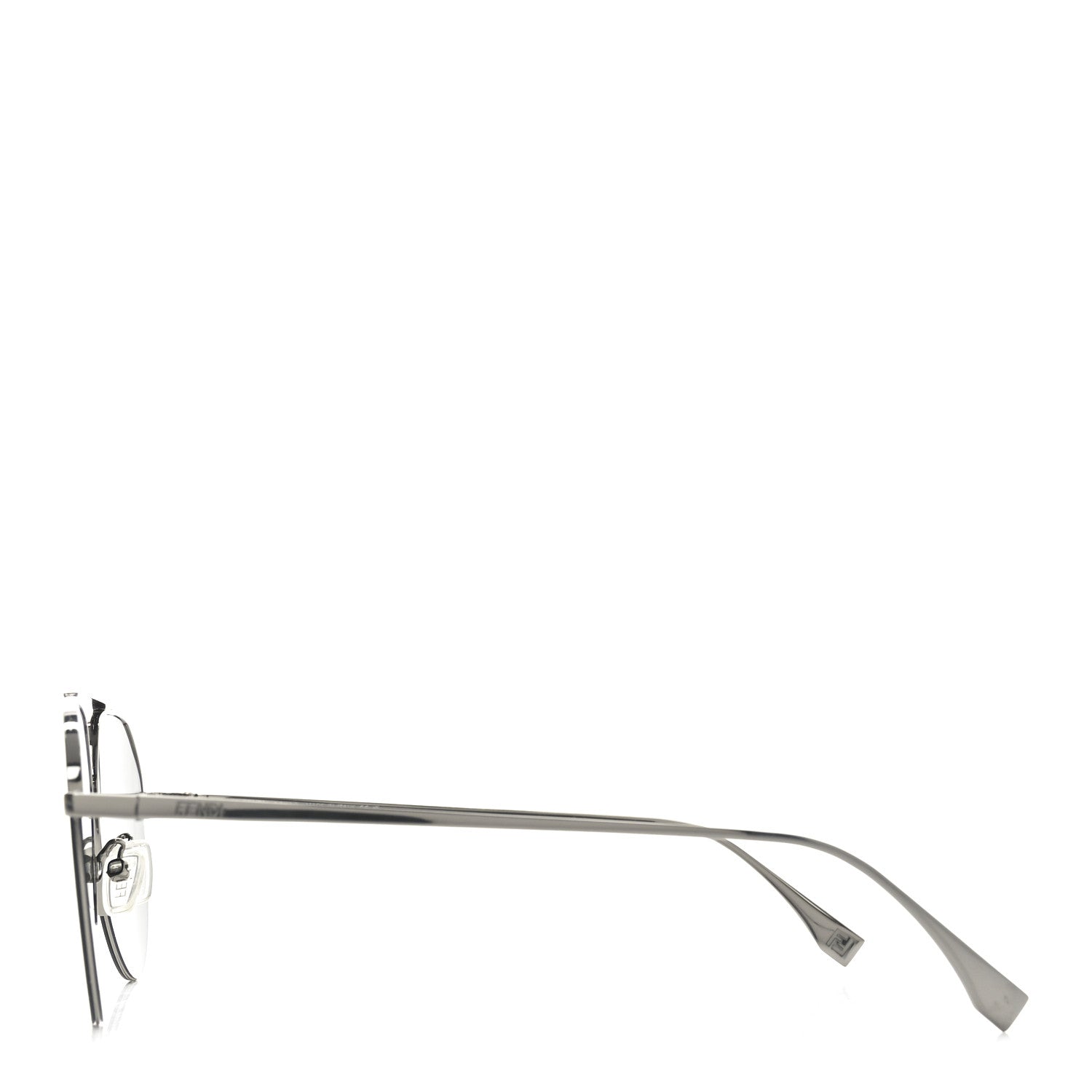 Fendi Metal Fendi Travel Geometric Sunglasses FE40061U Gray 3 of 6