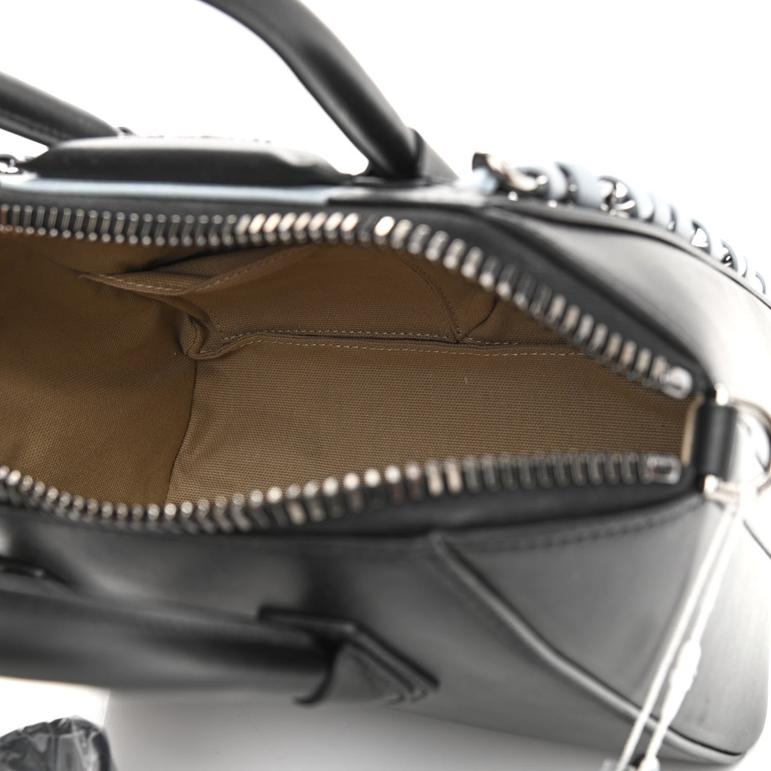Givenchy Smooth Calfskin Mini Chain Weave Antigona Black 5 of 12