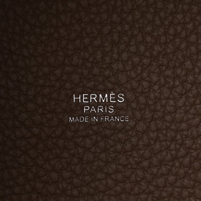 Hermes Taurillon Clemence Picotin Lock 18 PM Etoupe 6 of 10