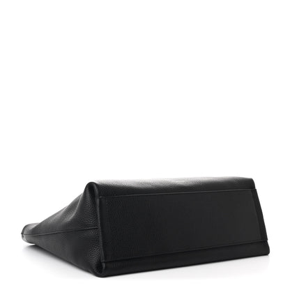 Mansur Gavriel Pebbled Calfskin Everyday Zip Tote Black 4 of 9