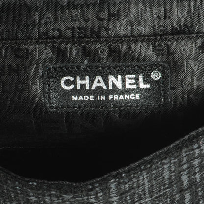 Chanel Tweed Swarovski Crystal Small Flap Black 6 of 7
