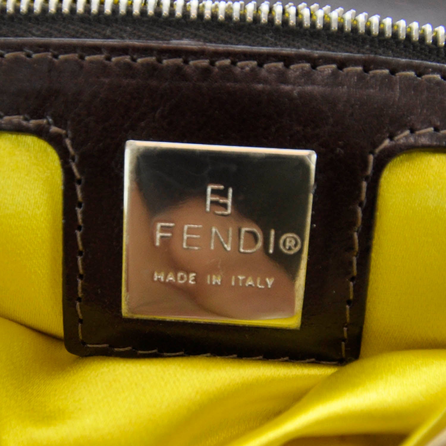 Fendi Woven Straw Baguette 7 of 15