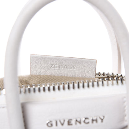 Givenchy Sugar Goatskin Mini Antigona White 7 of 12