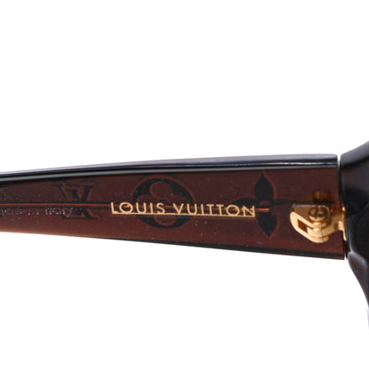 Louis Vuitton Acetate Obsession GM Sunglasses Z0459W Brown Glitter 6 of 8