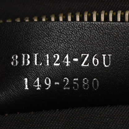 Fendi Vitello Dolce Croc Tail Medium By The Way Boston Bag Foresta Marrone 7 of 10