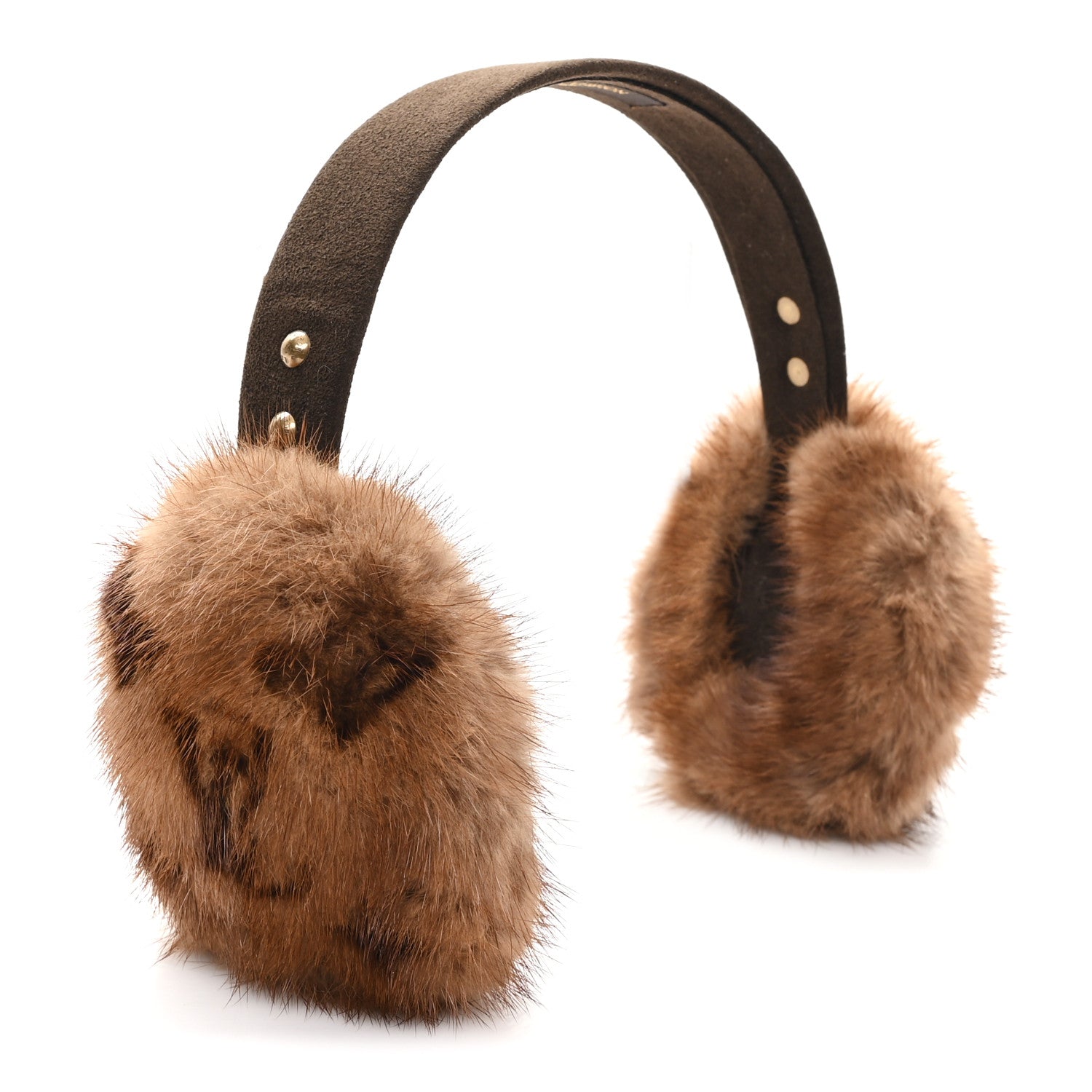 ヴィトン Vuitton イヤーマフEAR WARMER M77109 Louis Vuitton Mink Monogram Earmuffs Brown 1876181 – FASHIONPHILE