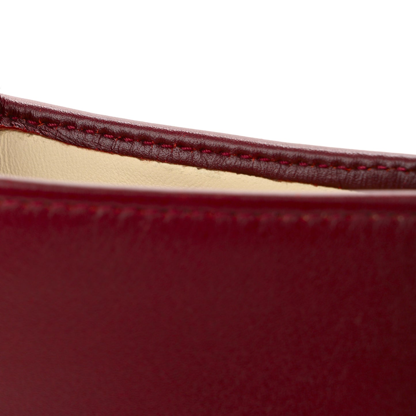 Ancora Calfskin Small Jackie Shoulder Bag Rosso