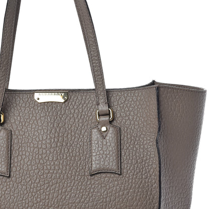 Burberry Heritage Grain Medium Woodbury Tote Pale Taupe 12 of 12