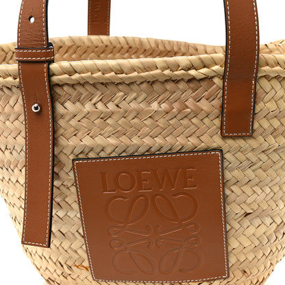 Loewe Raffia Basket Tote Bag Natural Tan 7 of 11