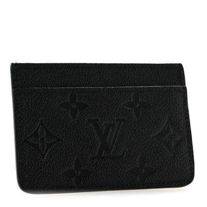 Louis Vuitton Empreinte Card Holder Black 3 of 6