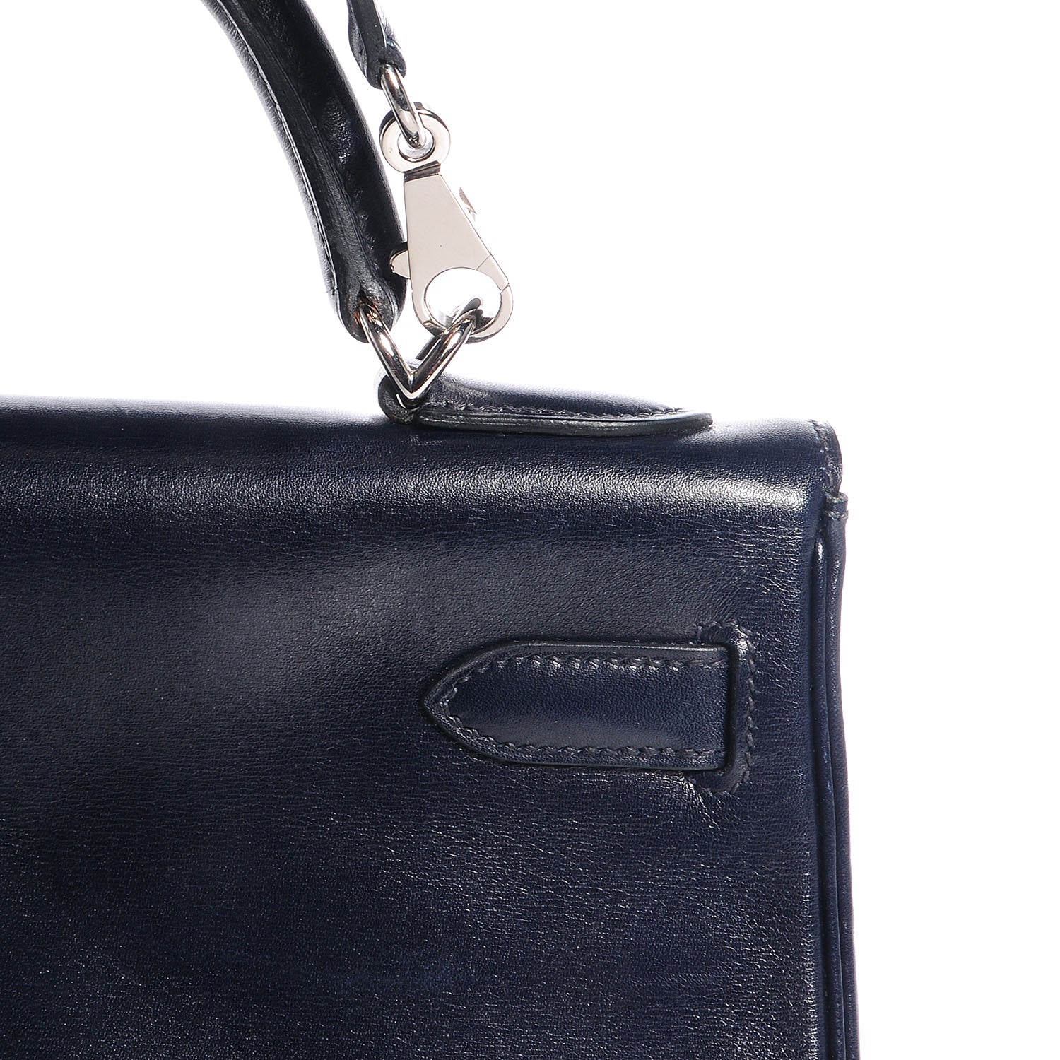 Hermes Box Kelly Retourne 32 Indigo 18 of 28