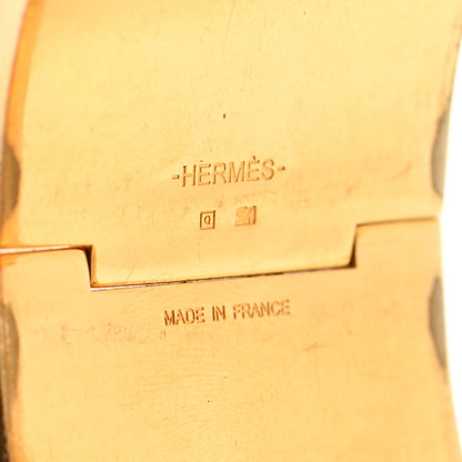 Hermes Enamel Extra Wide Clic Clac H Bracelet PM White 4 of 11