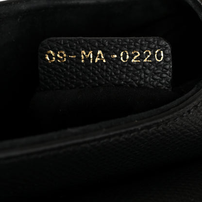 Christian Dior Grained Calfskin Mini Saddle Bag Black 7 of 10
