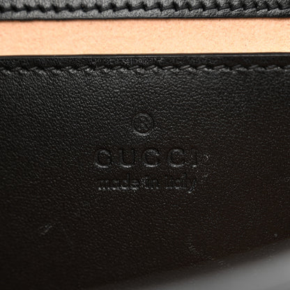 Gucci Calfskin Matelasse Aria Small GG Marmont Shoulder Bag Black 6 of 11