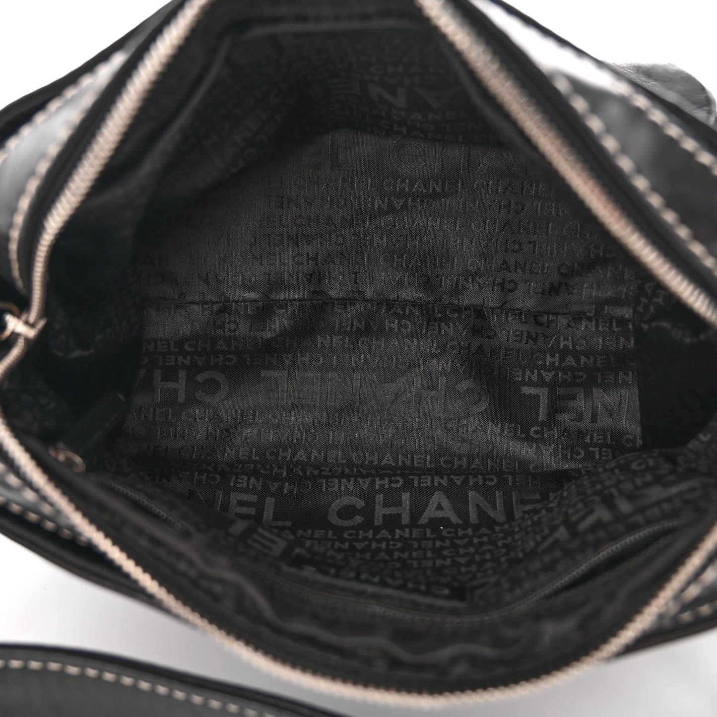 Lambskin Lax Accordion Hobo Black