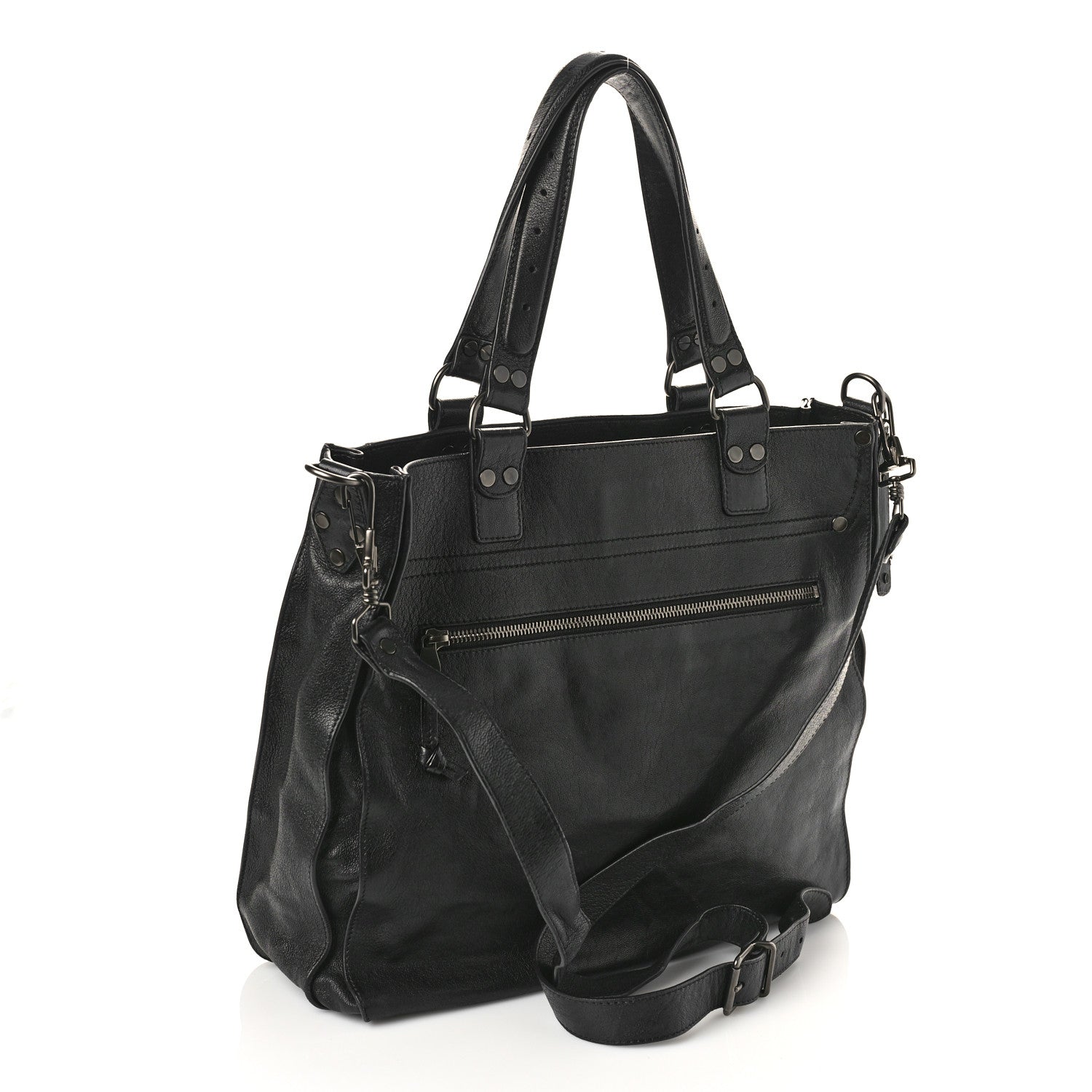 Proenza Schouler Lambskin PS1 Tote Black 3 of 8