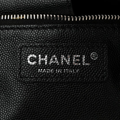 Chanel Caviar Stitched Medium Lady Coco Shopping Tote Black 6 of 12
