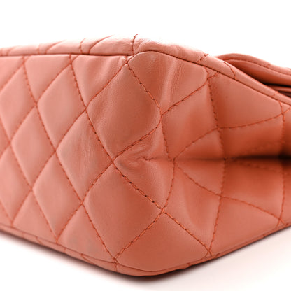 Chanel Lambskin Quilted 2.55 Reissue 227 Flap Orange 10 of 11